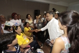 Aécio inicia agenda em Pernambuco reunido com movimentos sociais