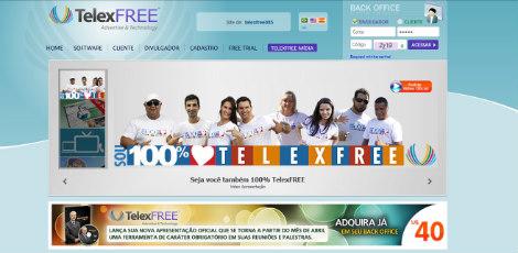 Telexfree atraiu 1 milhão de investidores / Reprodução da internet