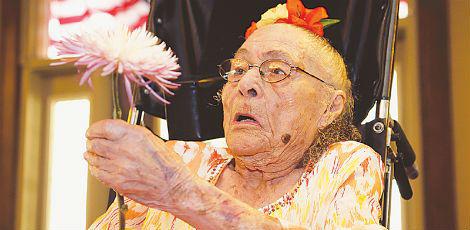 Gertrude Weaver, que completaria 117 anos em 4 de julho, morreu vítima das complicações provocadas por uma pneumonia / Foto: Divulgação