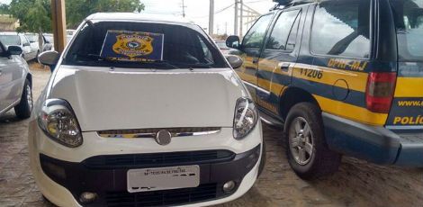 Um registro de roubo/furto do veículo foi realizado em Salvador, em abril deste ano / Foto: Divulgação / PRF