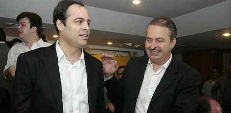Paulo Câmara foi apresentado em fevereiro de 2014 pelo ex-governador Eduardo Campos / JC Imagem