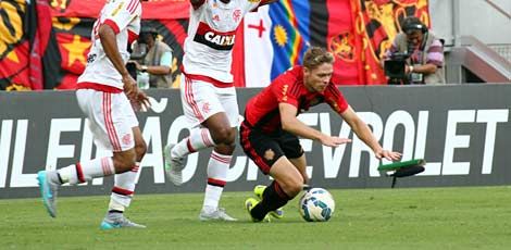 Sport foi presa fácil para o Flamengo, neste domingo / Diego Nigro/JC Imagem