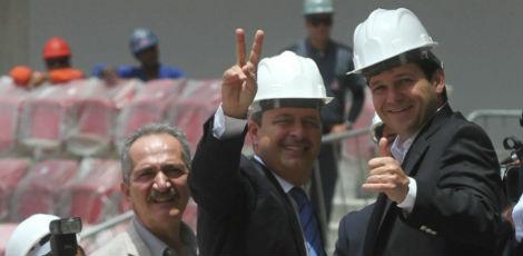 PSB é implicado em denúncias de corrupção; a construção da Arena Pernambuco é um tema que implica os principais nomes do partido / Acervo JC Imagem