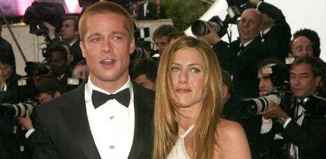 Jennifer Aniston e Brad Pitt foram casados de 2000 até 2005 / Foto: AFP