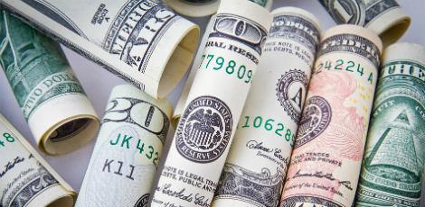 A moeda americana fechou em forte alta, após chegar a R$ 3,43 pela manhã / Foto: Pixabay