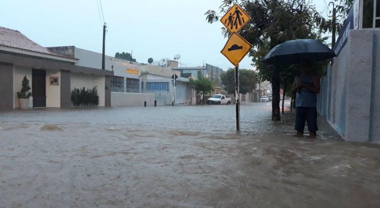 Entre a sexta-feira (6) e o domingo (8), foram registrados 160 mm de chuva em Afogados da Ingazeira / Foto: Cortesia