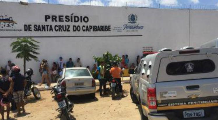 Suspeito foi encaminhado para o presídio de Santa Cruz do Capibaribe, no Agreste / Foto: Carolina Pinto/Arquivo TV Jornal