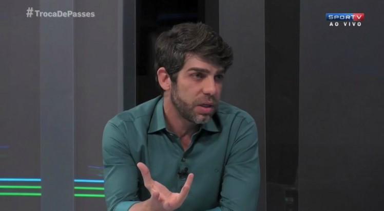 Juninho já trabalhou na Globo / Reprodução/SporTV