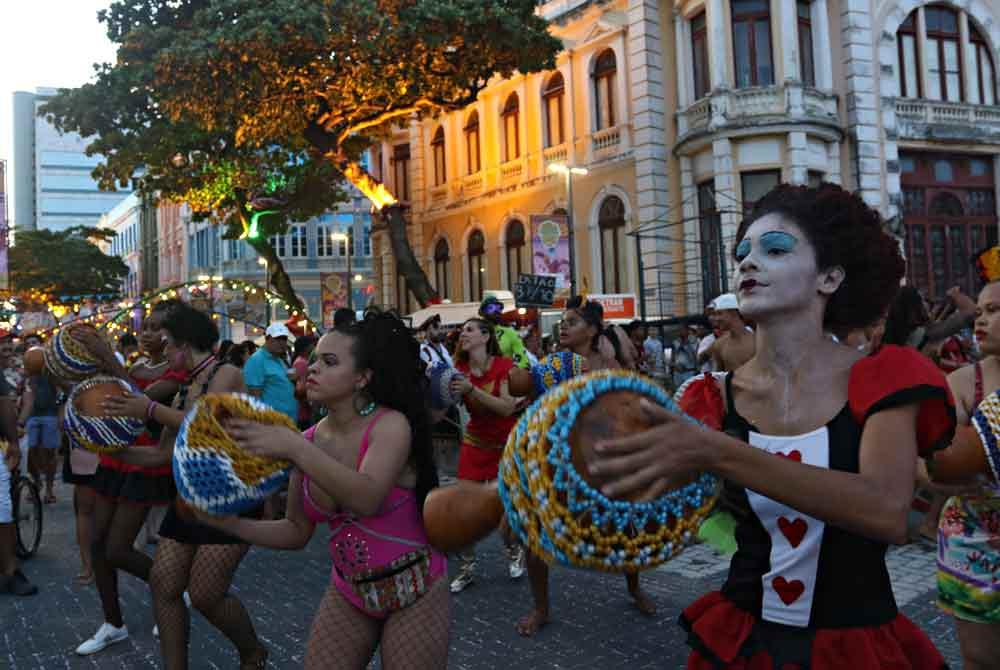 Foto: Bobby Fabisak/JC Imagem Data: 16-2-2020 Assunto: CIDADES - Pré Carnaval no Bairro do Recife.  