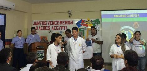 Escolas de Pernambuco participam do Dia Nacional de Mobilização da Educação contra o Zika