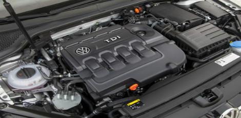 Motor a diesel da Volkswagen. Créditos da imagem - divulgação
