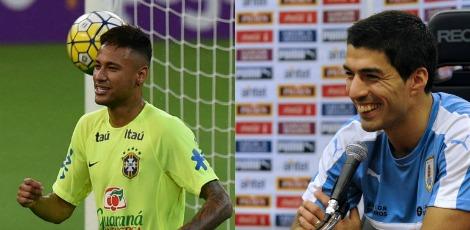 Duelo Neymar x Suárez vale vaga no G4 para o Brasil
