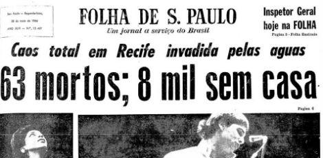 Reprodução da Folha de S.Paulo