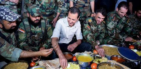 HO / Syrian Presidency Facebook page / AFP