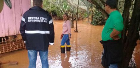 Foto: Divulgação/Defesa Civil do Rio Grande do Sul