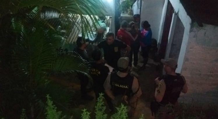 O duplo homicídio foi registrado em um terreiro de umbanda na UR-7 / Foto: Edson Araújo/TV Jornal