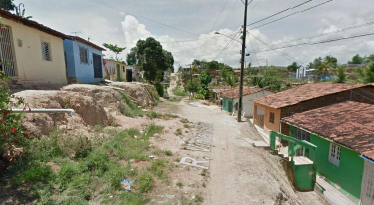 Crime chocou o bairro de Ponte dos Carvalhos no fim do mês passado / Foto: Reprodução / Google Street View