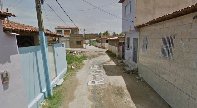 O casal foi assassinado na Rua do Futuro, no bairro de Prazeres. / Foto: Reprodução/Google Street View