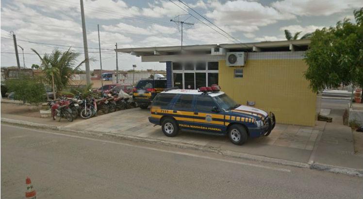 O crime aconteceu em junho de 2017 no posto da Polícia Rodoviária Federal (PRF) de Ouricuri / Foto: Google Street View