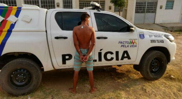 Ele foi preso em flagrante, e passa por audiência de custódia, onde deve receber pena de reclusão pelo crime / Foto: Cortesia/Polícia Civil