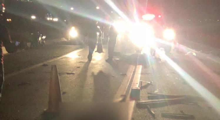 Colisão entre caminhoneta e carroça deixa quatro pessoas mortas e uma gravemente ferida na BR-230 / Foto: Cortesia / Whatsapp