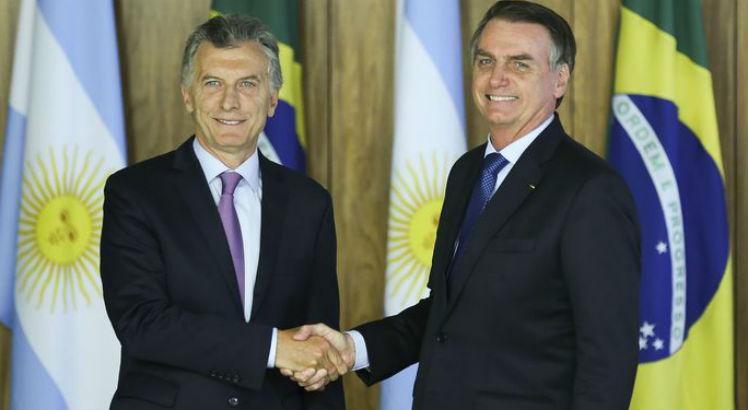 Os presidentes do Brasil e da Argentina se reuniram nesta quarta-feira (16) / Foto: José Cruz/Agência Brasil 