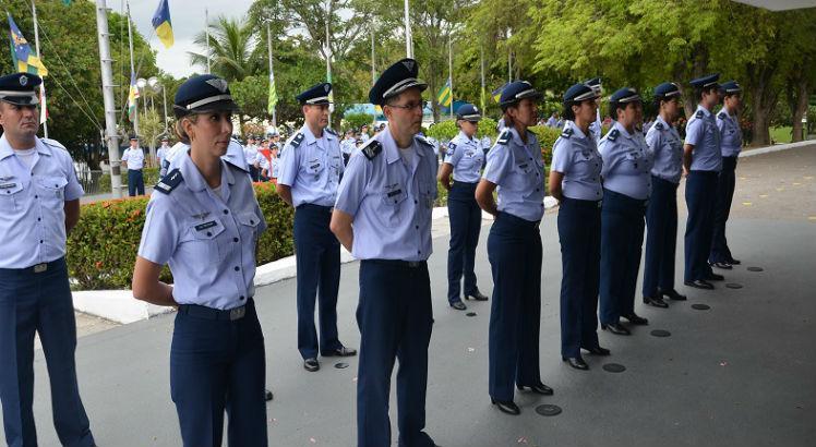 Ao fim do curso os aprovados serão graduados no cargo de terceiro sargento / Foto: Reprodução/ TV Jornal 