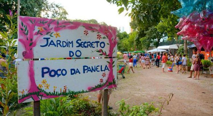 A praça estava exposta na Casa Cor Pernambuco 2018. De lá, foi adaptada e transplantada para o Jardim  / Foto: Divulgação