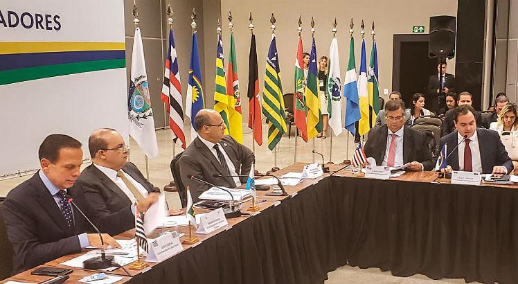 A apresentação da PEC foi realizada no III Fórum de Governadores, em Brasília, nesta quarta-feira (20) / Foto: Divulgação