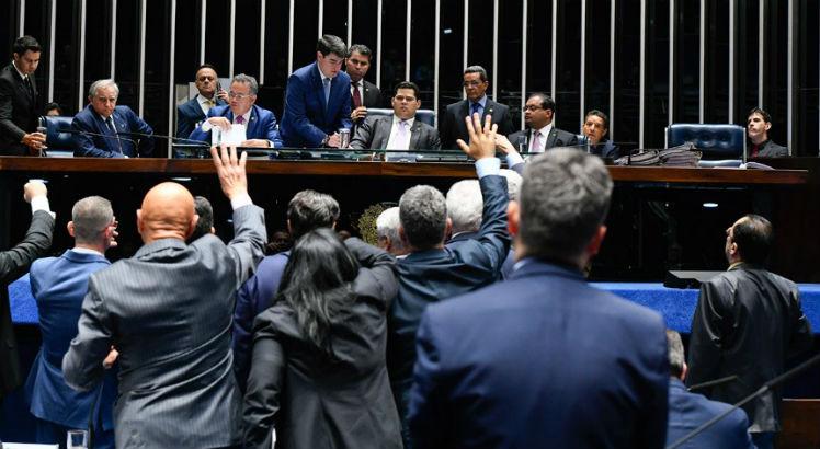 A votação aconteceu nesta terça-feira (18) / Foto: Moreira Mariz/Agência Senado