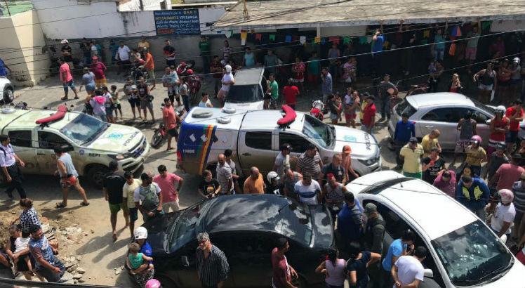 Oito suspeitos de assalto e morte de policial acabaram mortos em novo confronto com a polÃ­cia / Foto: Nayara Vila/TV Jornal Interior