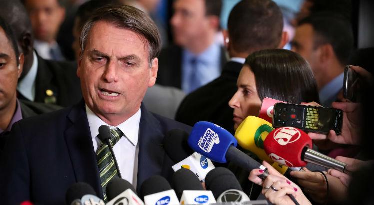 Aliados acreditam que a equipe presidencial errou ao deixar Bolsonaro muito exposto a jornalistas durante eventos nos últimos dias / Foto: Marcos Corrêa/PR