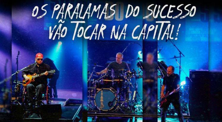 A banda Paralamas do Sucesso animará a festa de lançamento do novo padrão rubro-negro.  / Foto: Sport Club do Recife/Divulgação