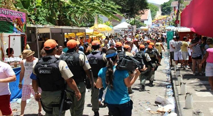 Carnaval de Pernambuco terá 56 mil postos de trabalho de policiais, 7,84% a mais que em 2019
